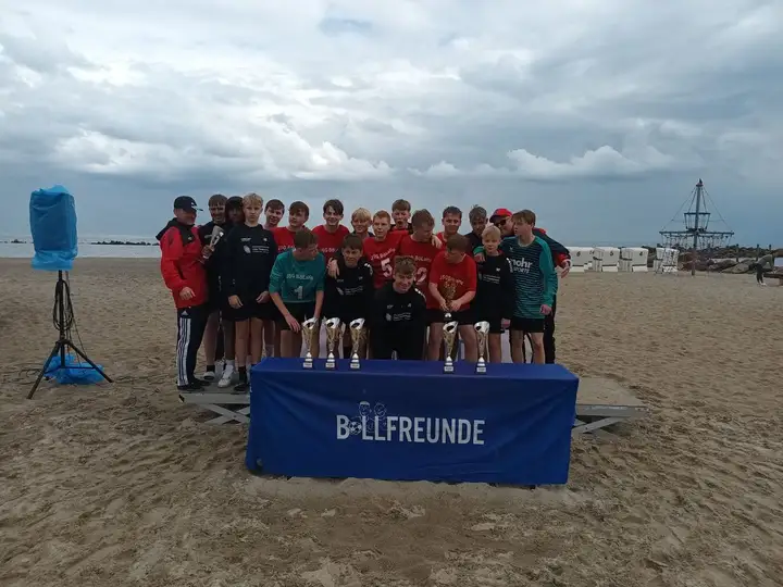 Beachsoccerturnier in Damp